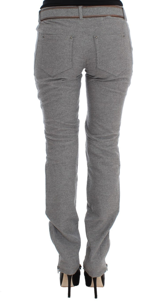 Pair of gray women's jeans