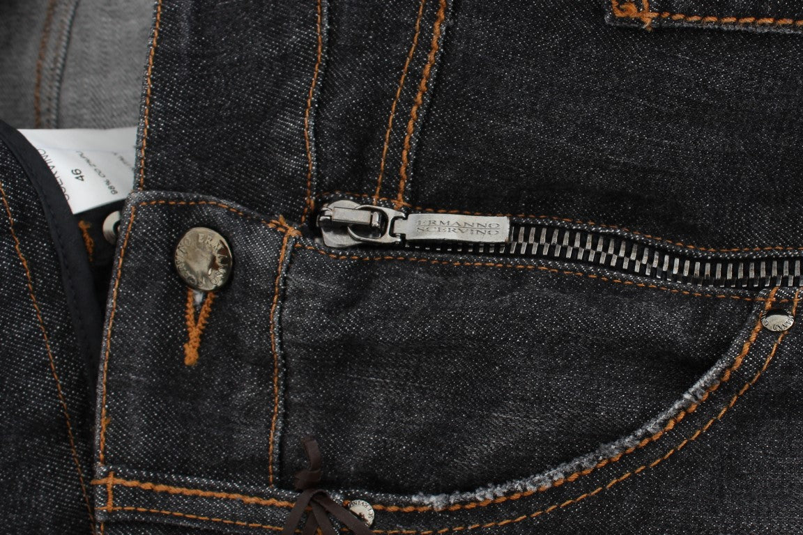 Pocket on denim jeans