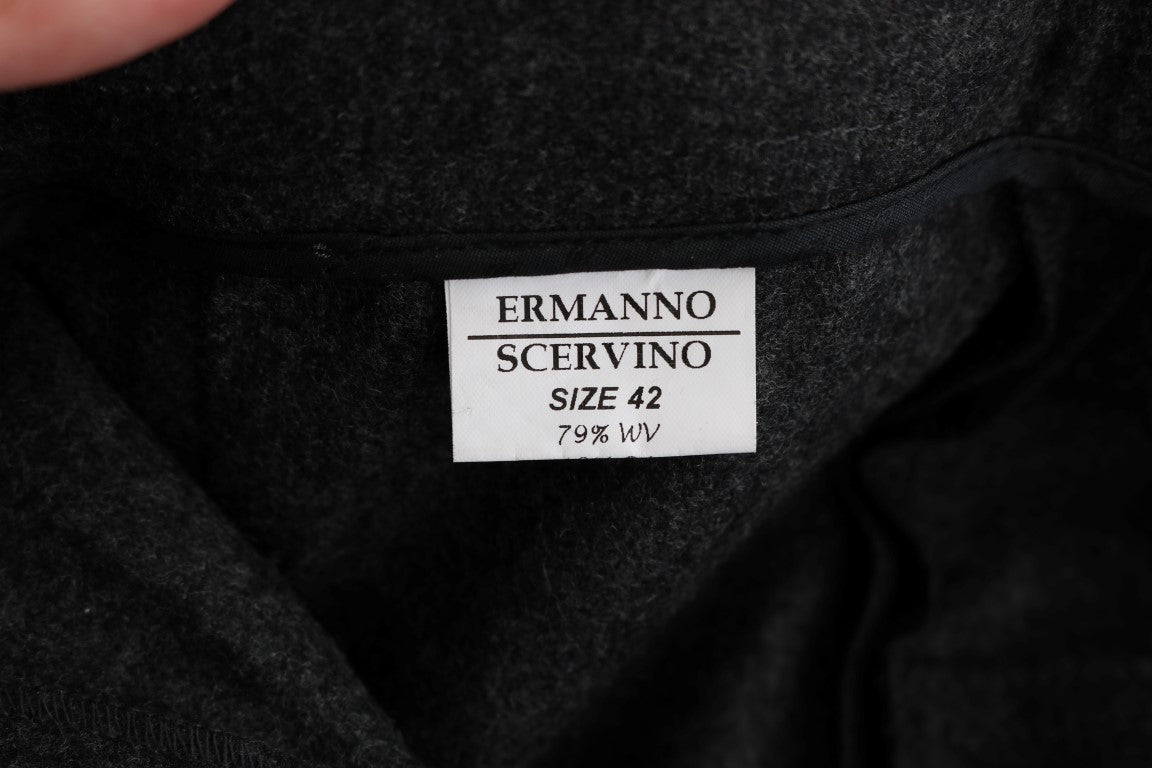 Black t-shirt with white label