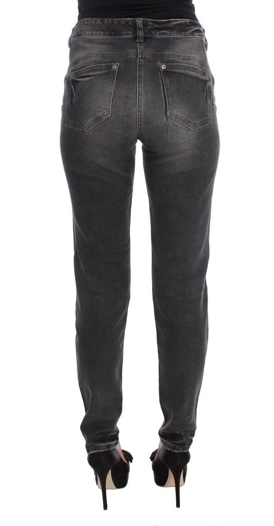 Pair of blue jeans on a mannequin