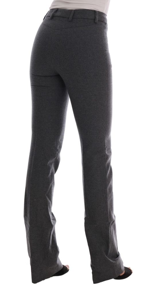 Pair of grey trousers on a mannequin