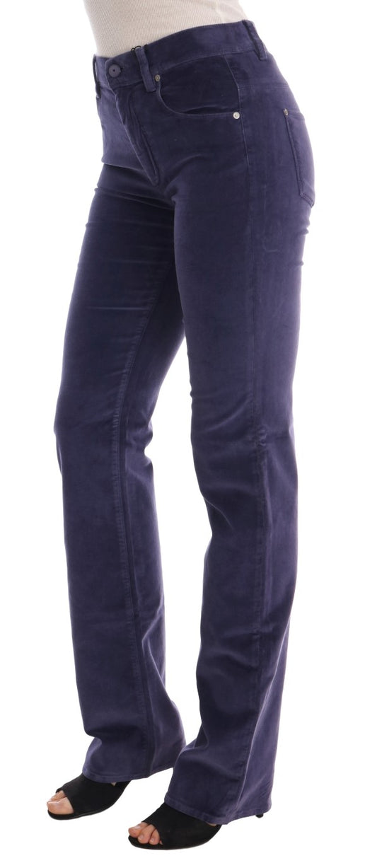 Woman wearing blue jeans