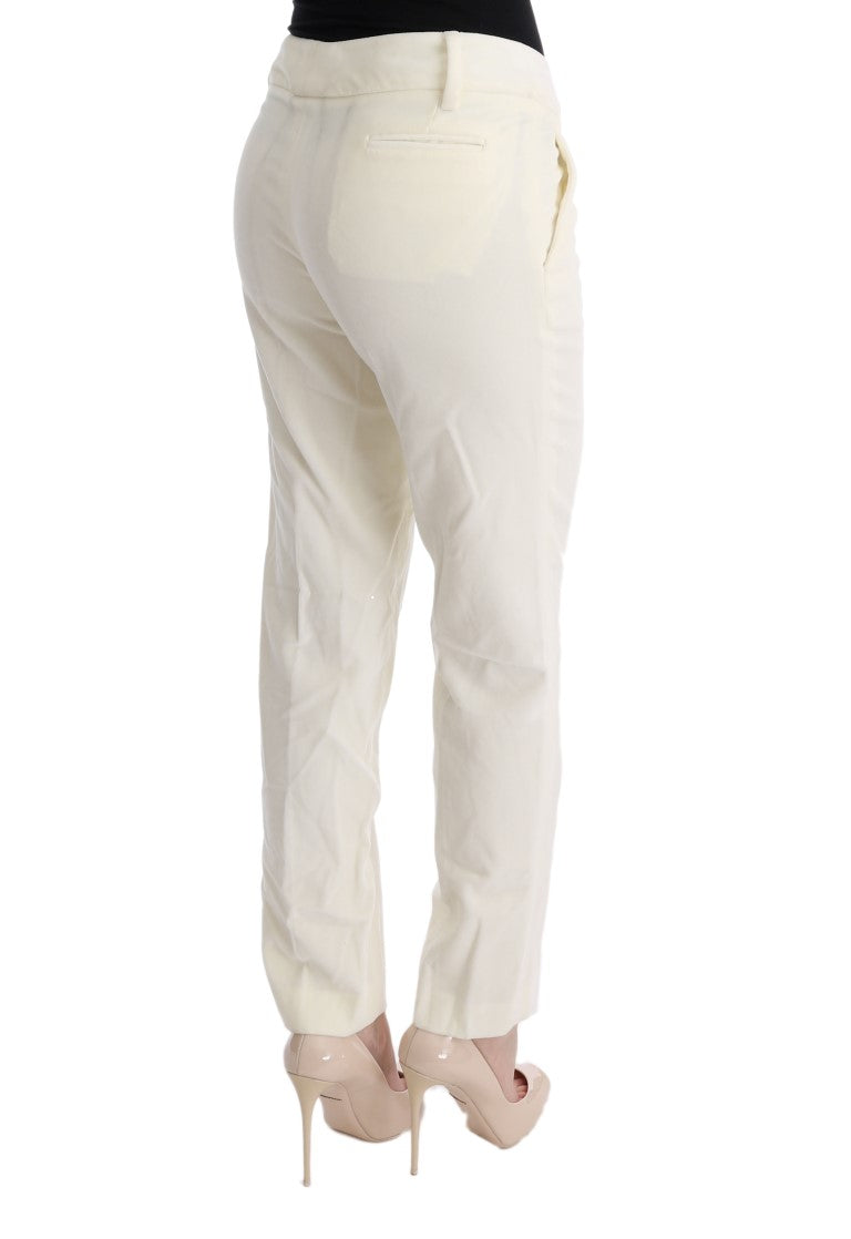 Pair of light wash jeans