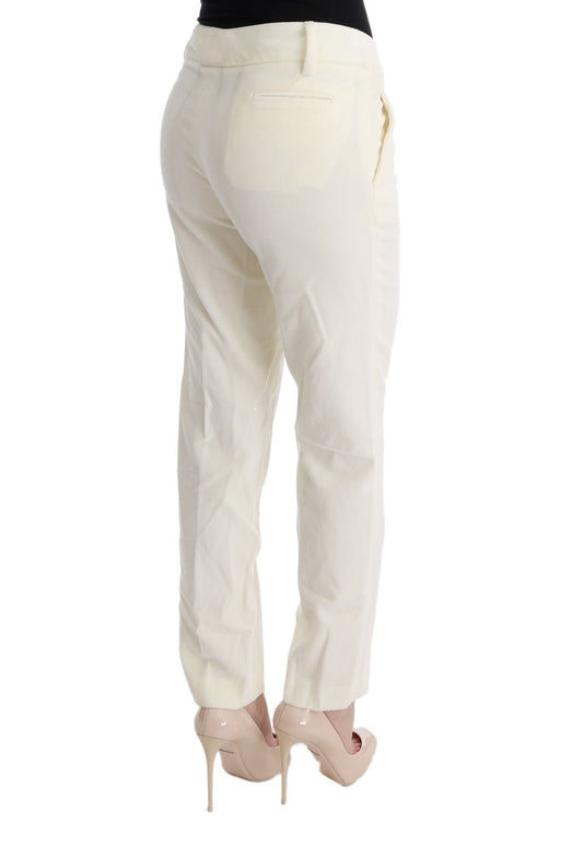 Pair of light wash jeans