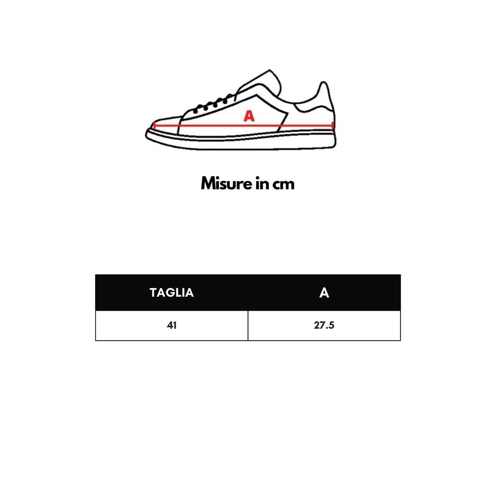 Pair of red and white sneakers on a black background