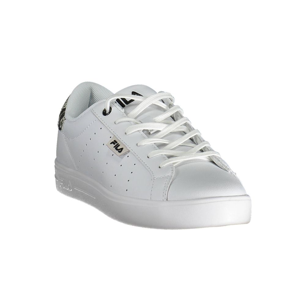 White sneakers with laces for women