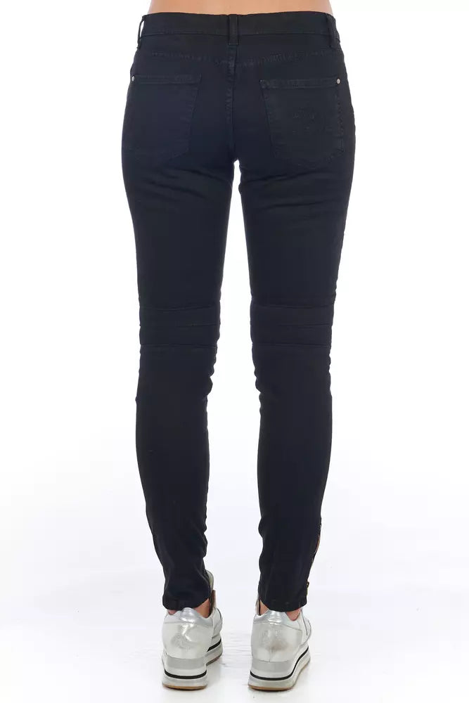 Pair of black skinny jeans