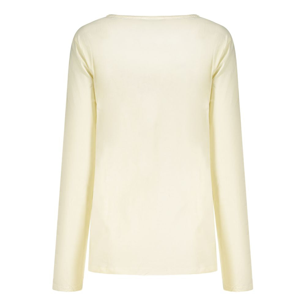 Yellow long sleeve women's t-shirt