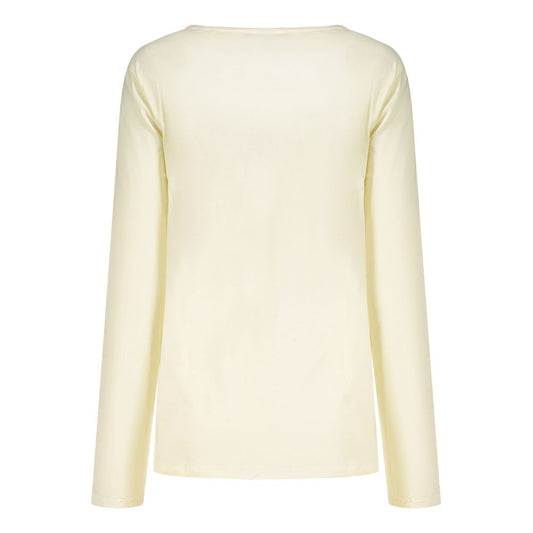 Yellow long sleeve women's t-shirt