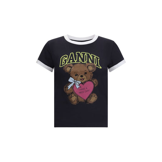 "Ganni Teddy graphic t-shirt"