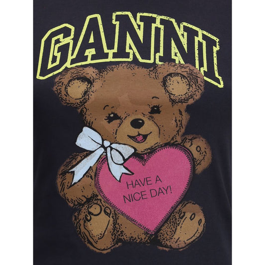 "Ganni Teddy graphic t-shirt"
