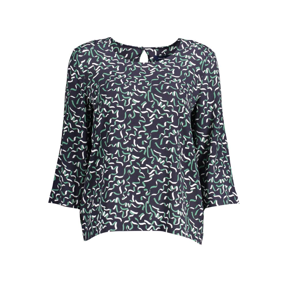 Short sleeve top with patterned design
