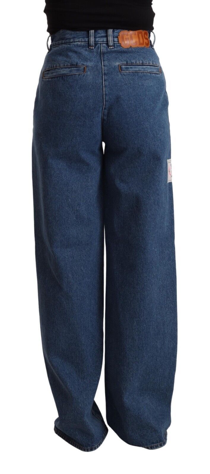 Pair of blue jeans on a mannequin