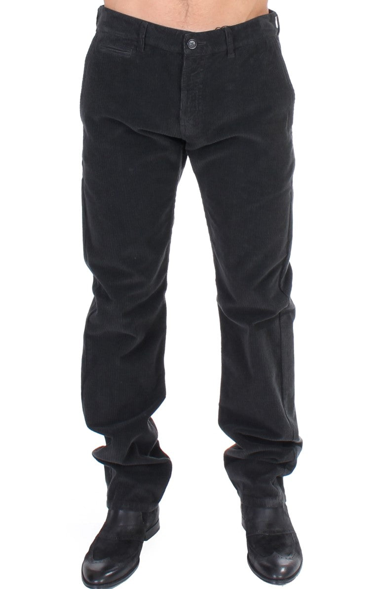 Men's black denim jeans