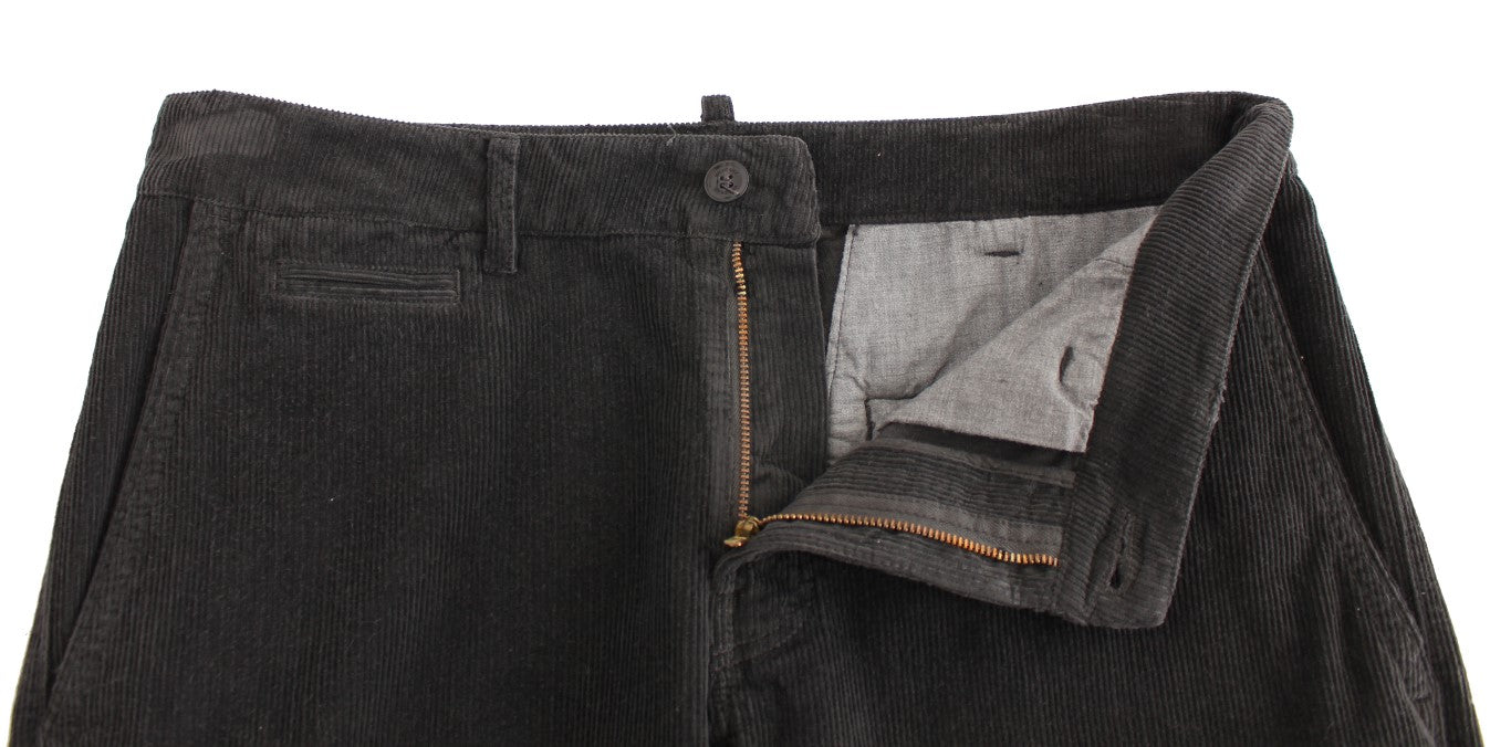 Pair of black pants with zippered pockets