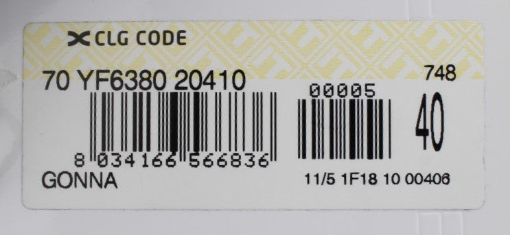Yellow label on a product with black lettering and numbers indicating code, expiration date, and barcode