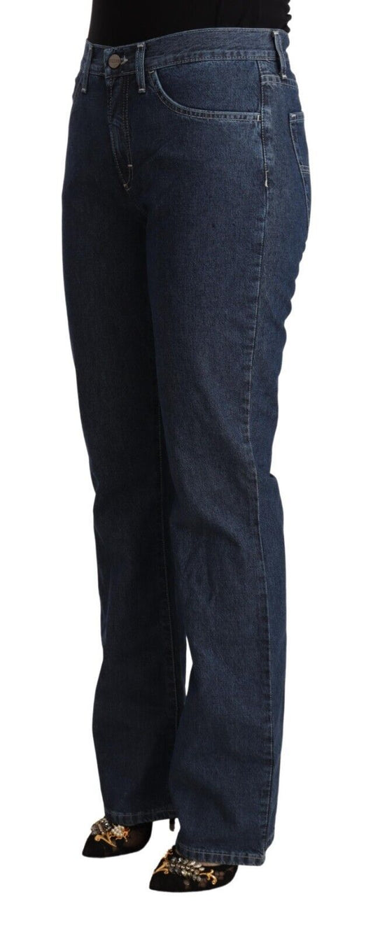 Pair of blue jeans on a mannequin