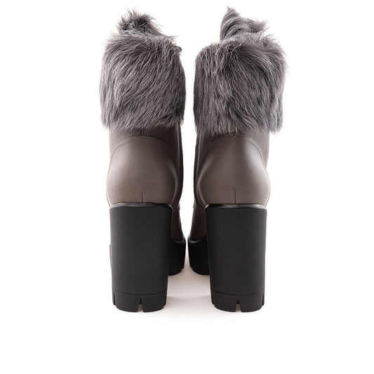 Pair of furry boots