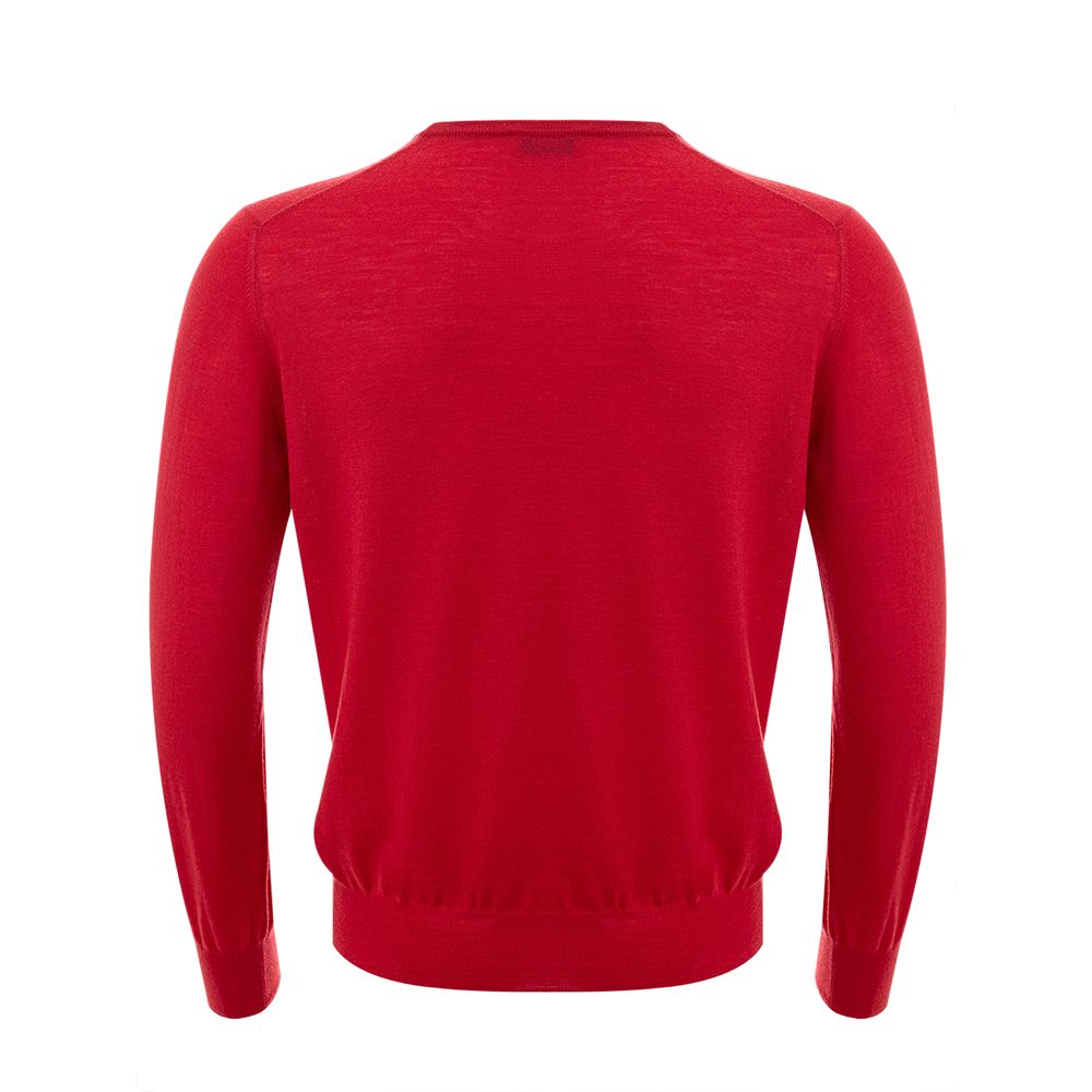 Red sweater on mannequin
