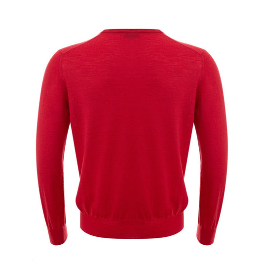 Red sweater on mannequin