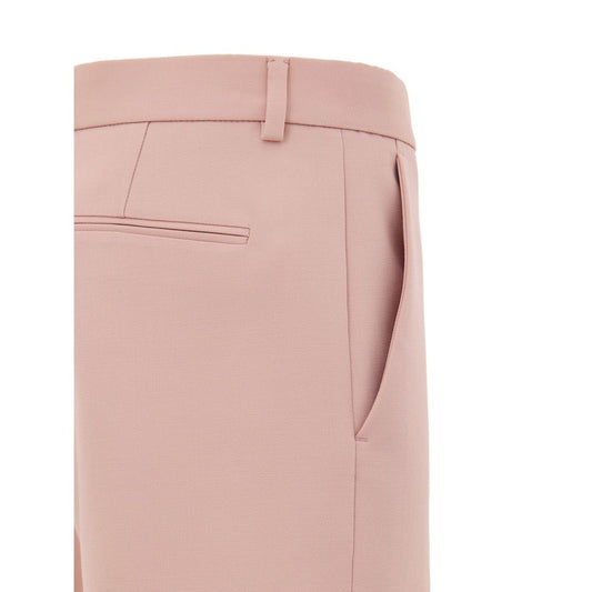 Pink pants with zippered pockets