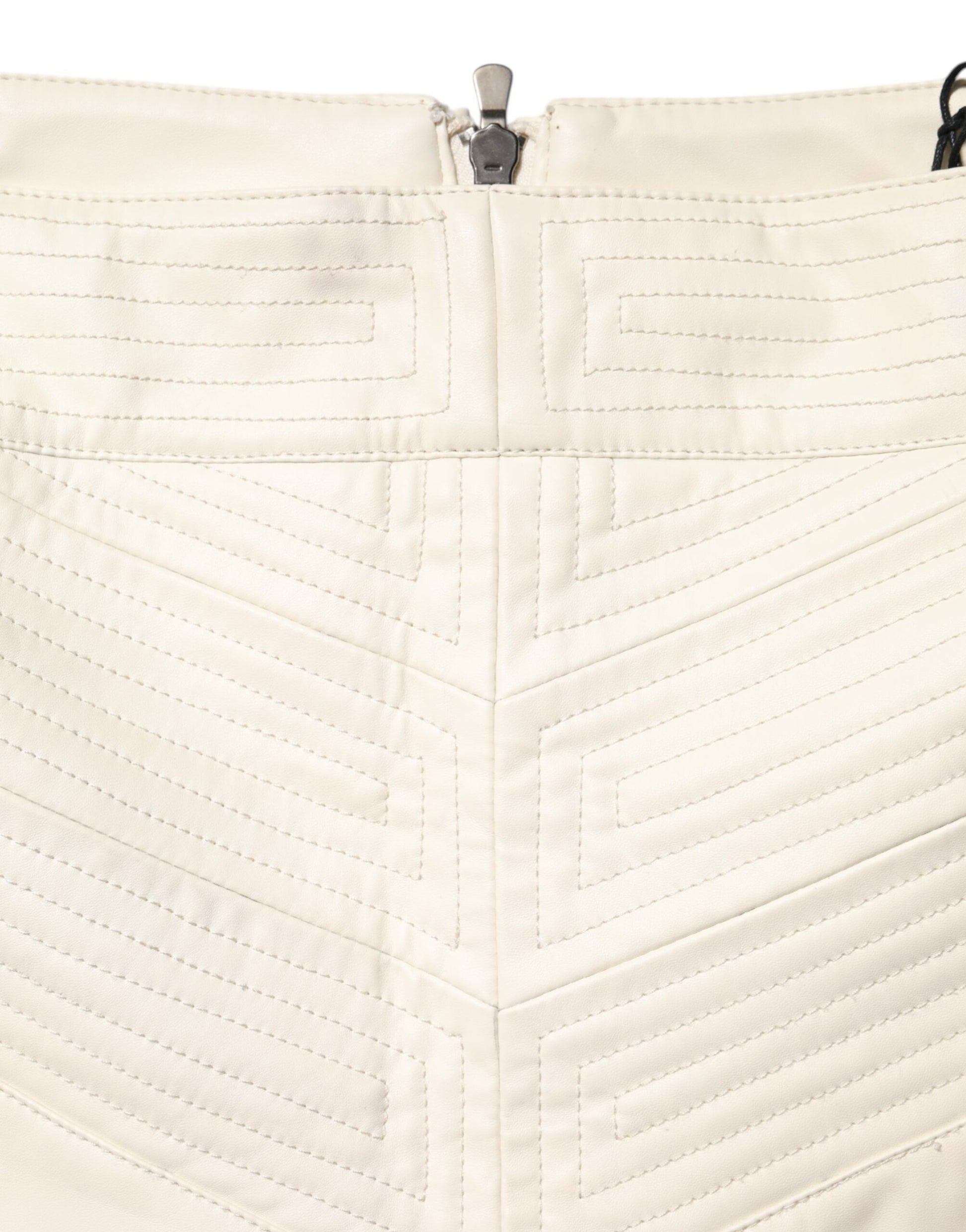 White corset with lace detailing