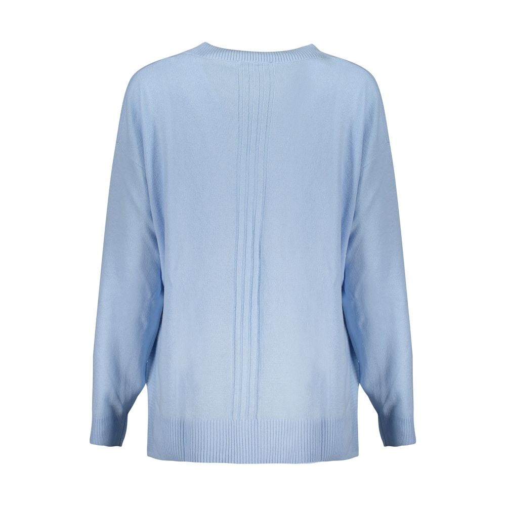 Long sleeve blue sweater
