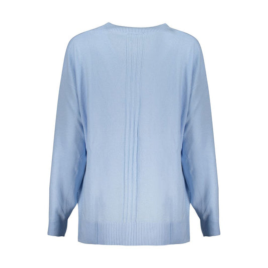 Long sleeve blue sweater