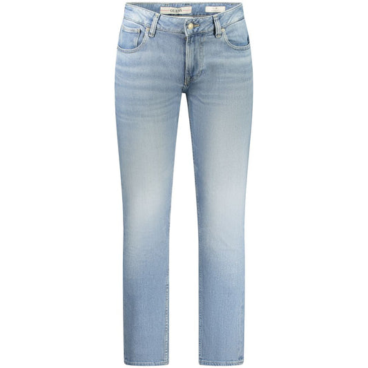 Pair of blue jeans on a mannequin