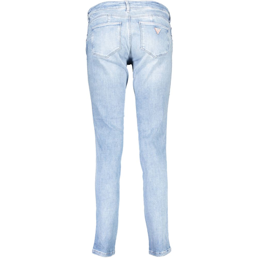Pair of blue denim jeans