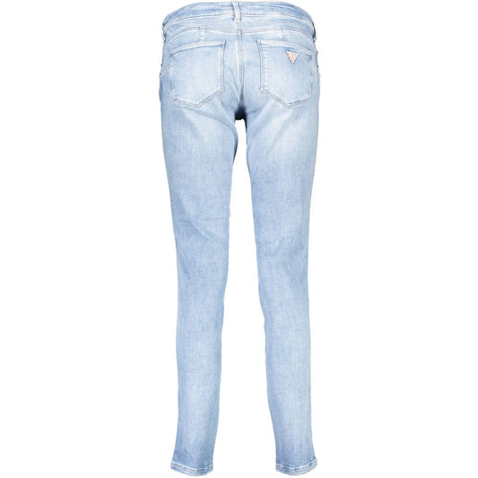 Pair of blue denim jeans