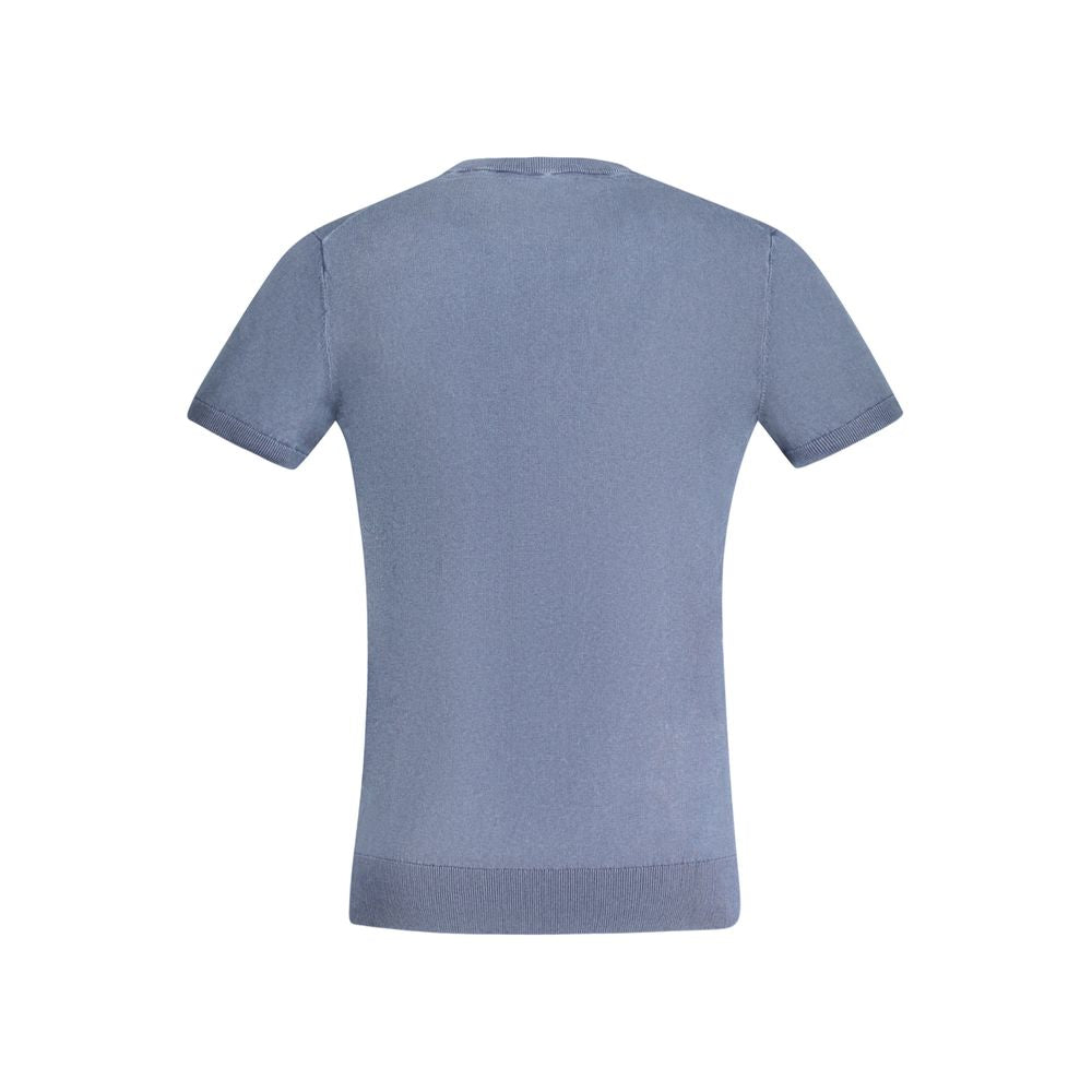 Blue crew neck sweater