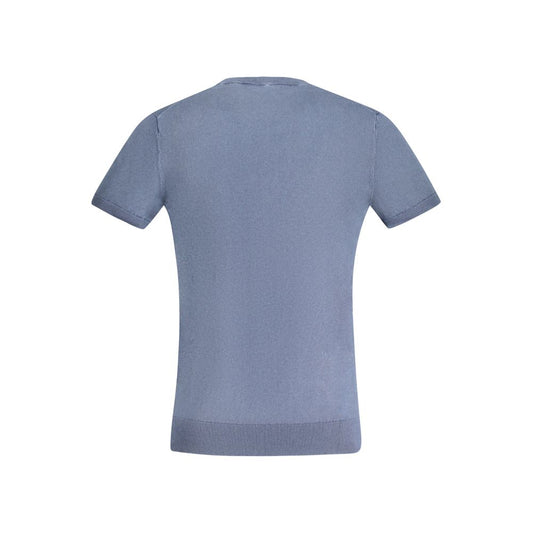 Blue crew neck sweater