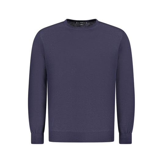 Navy blue crew neck sweater