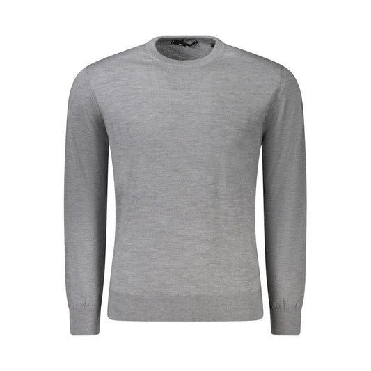 Long sleeve heather gray sweater