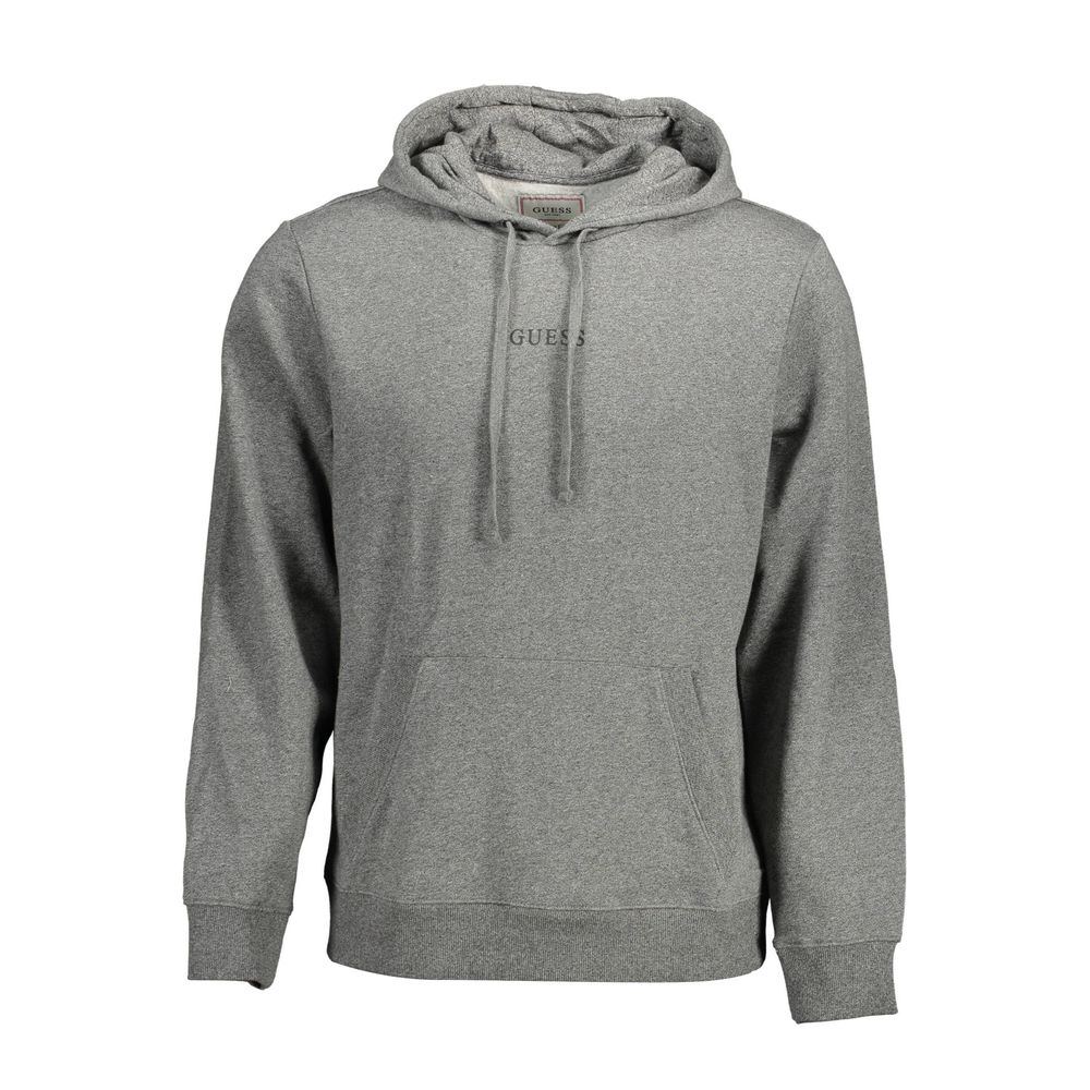 Grey hoodie on a white background
