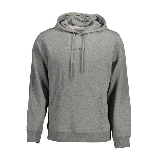 Grey hoodie on a white background
