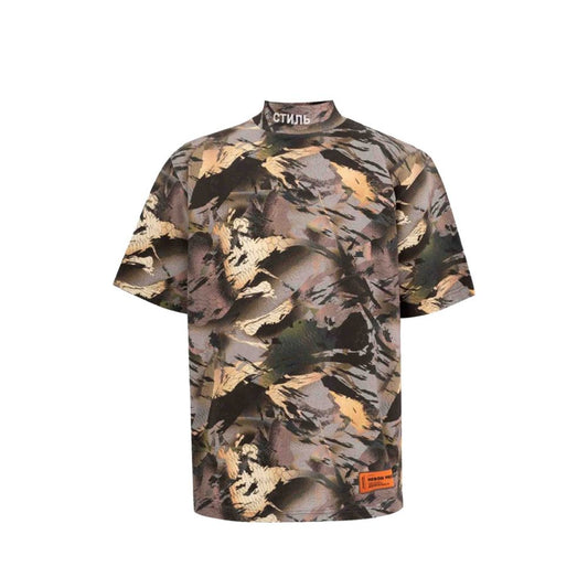 Camouflage baseball shirt