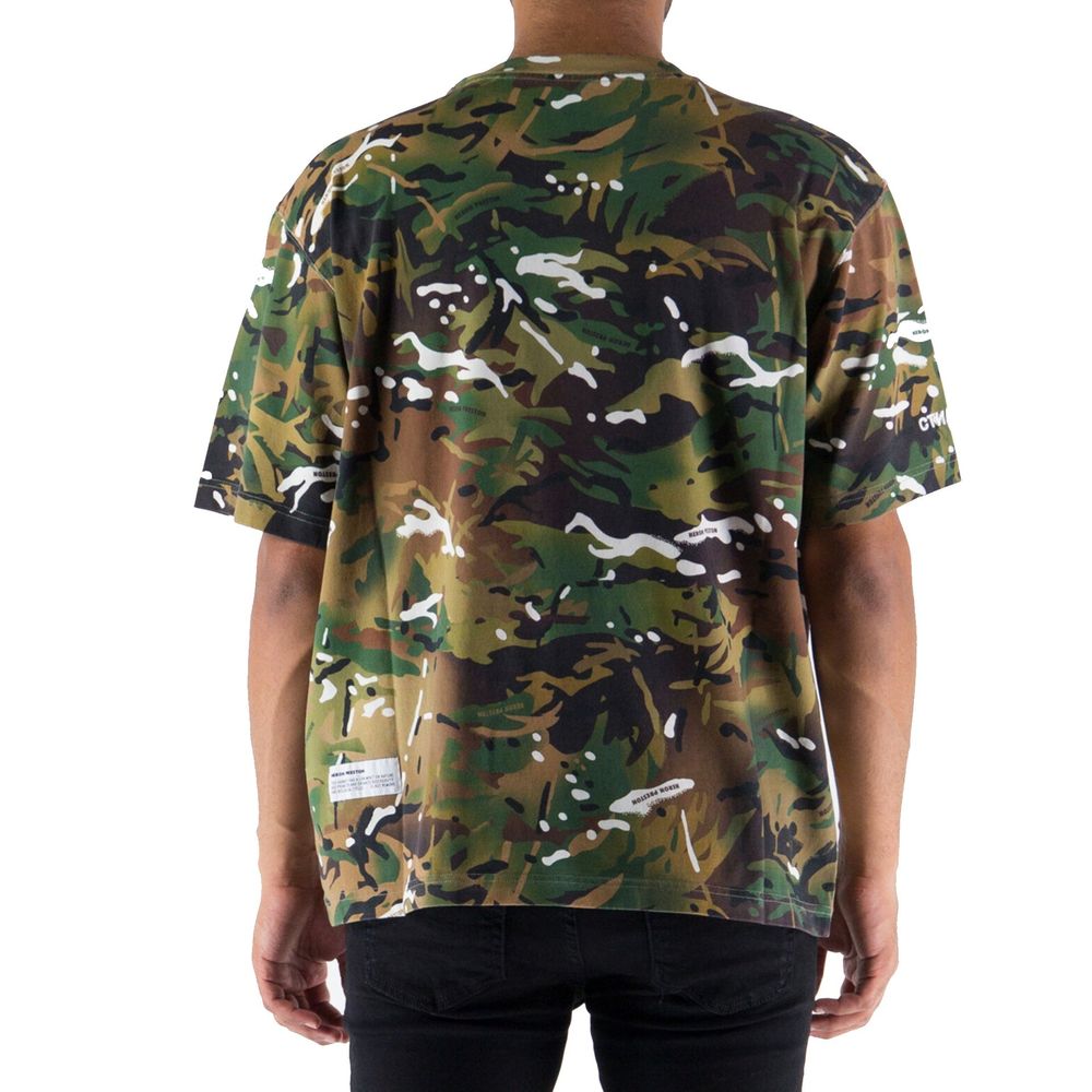 Camouflage print t-shirt
