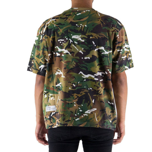 Camouflage print t-shirt