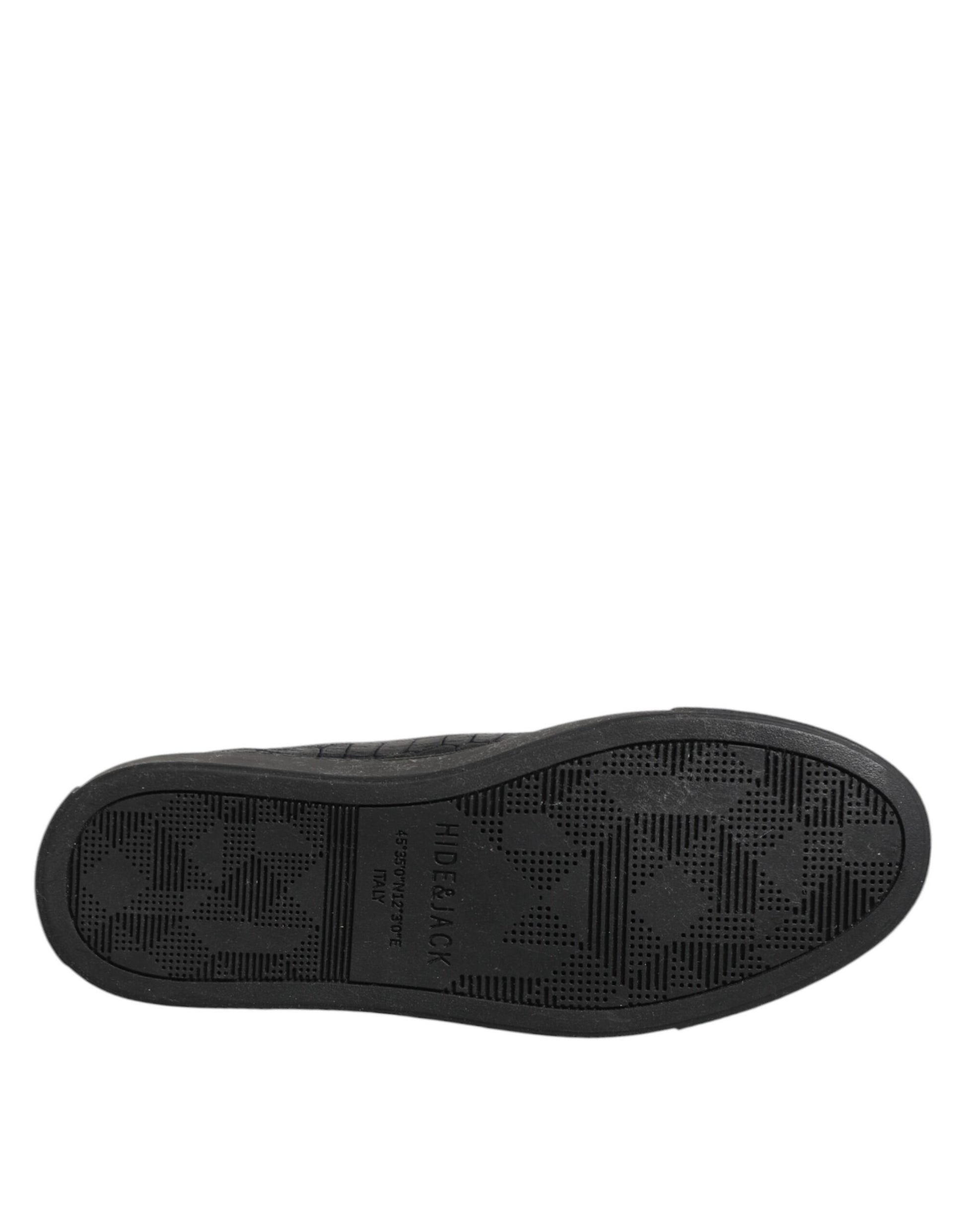 Black shoe sole on white background