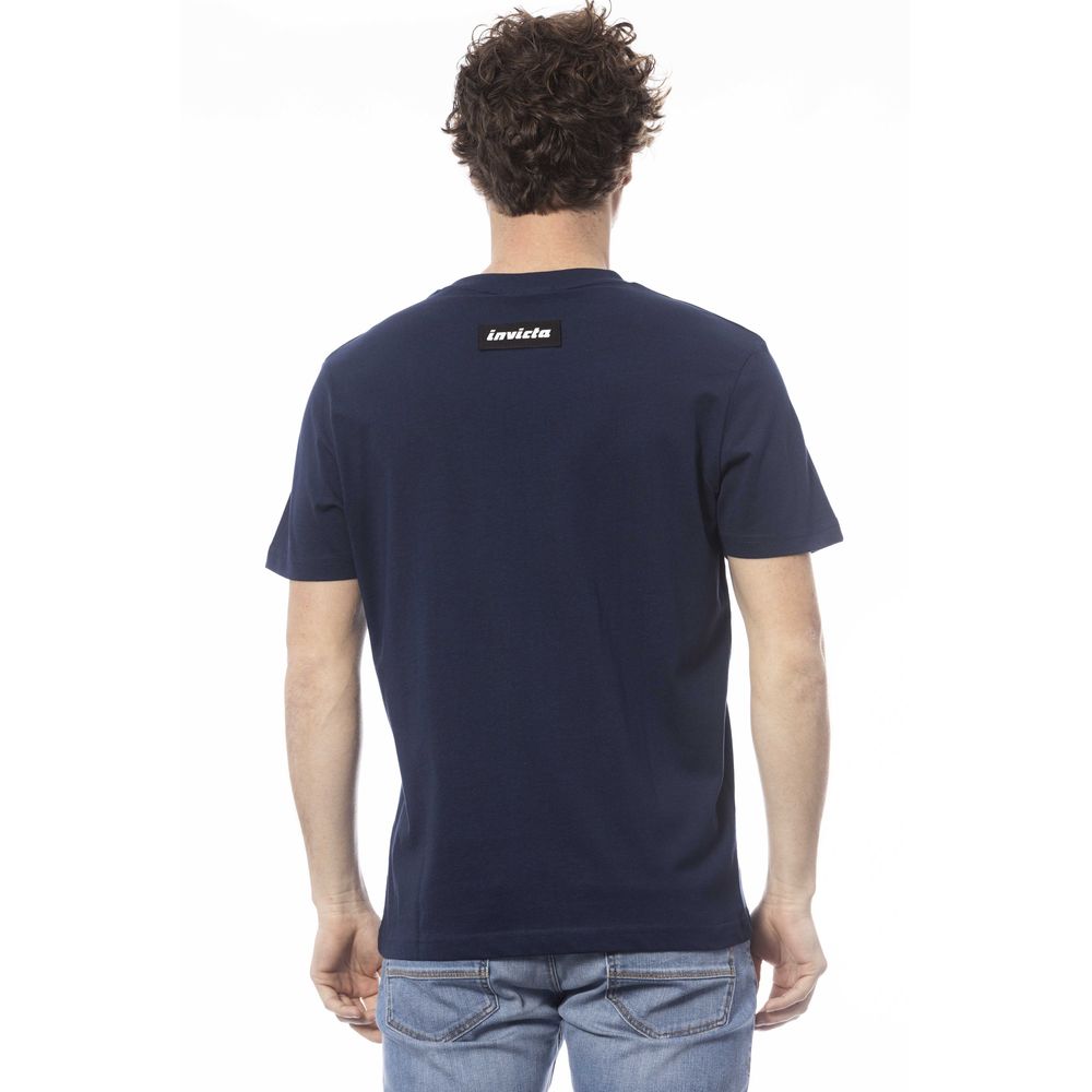Navy blue t-shirt on a mannequin