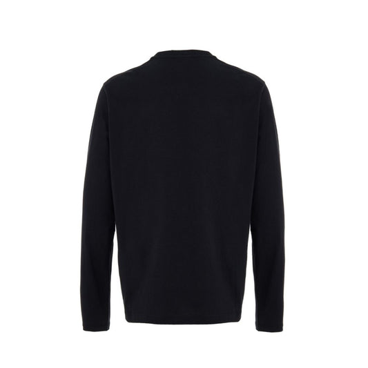 Black sweater on hanger