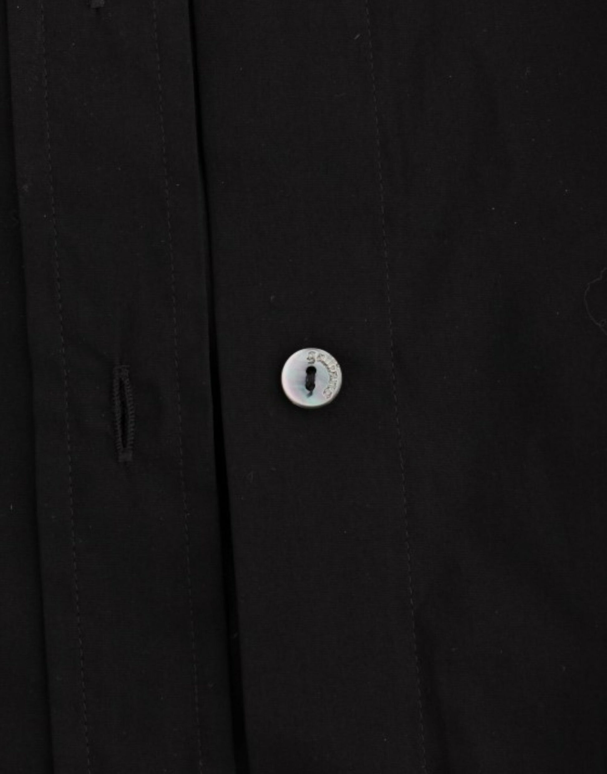 Black jacket with a single button