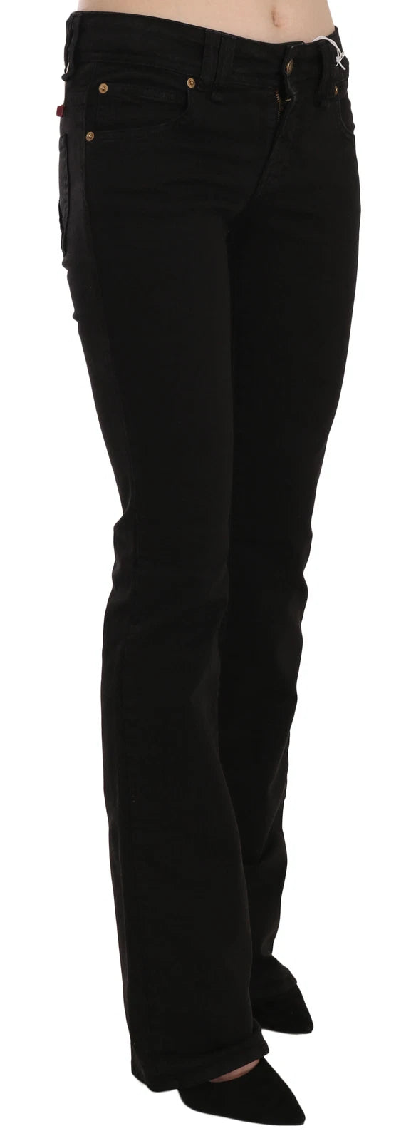 Pair of black skinny jeans on a mannequin
