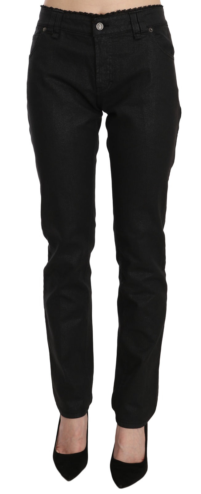 Pair of black jeans on a mannequin