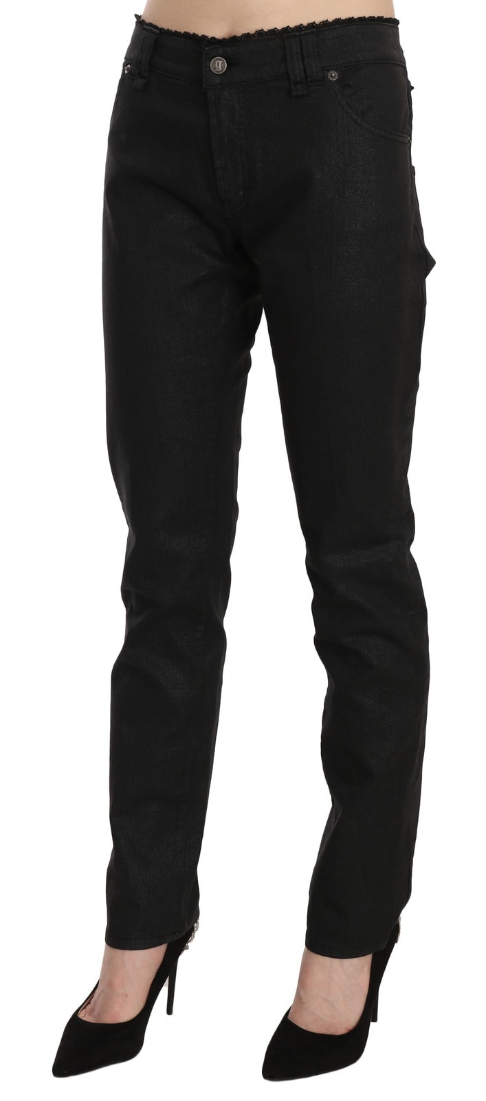 Pair of black jeans on a mannequin