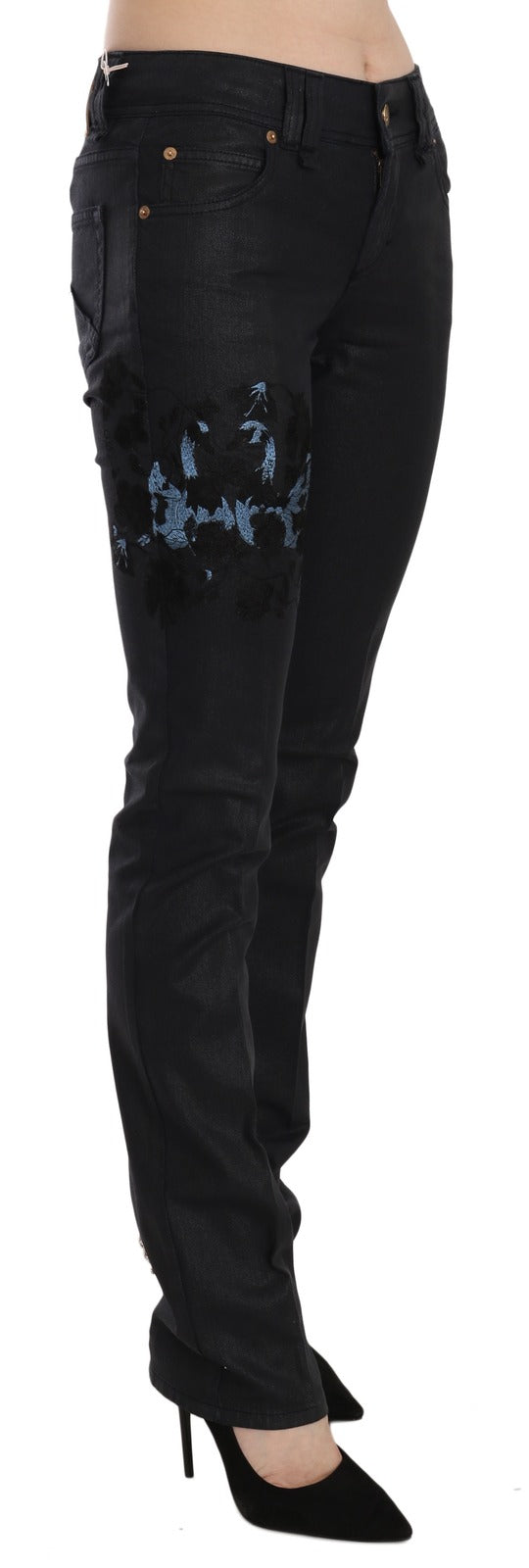 Pair of black jeans on a mannequin