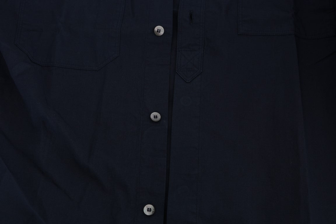 Black jacket with buttons on front