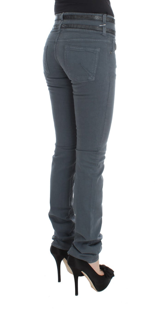 Pair of blue jeans on a mannequin